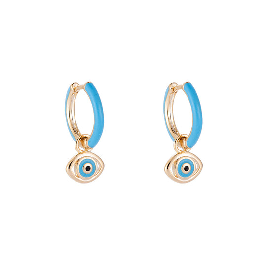 Blue Eye Earring - PER UNIT