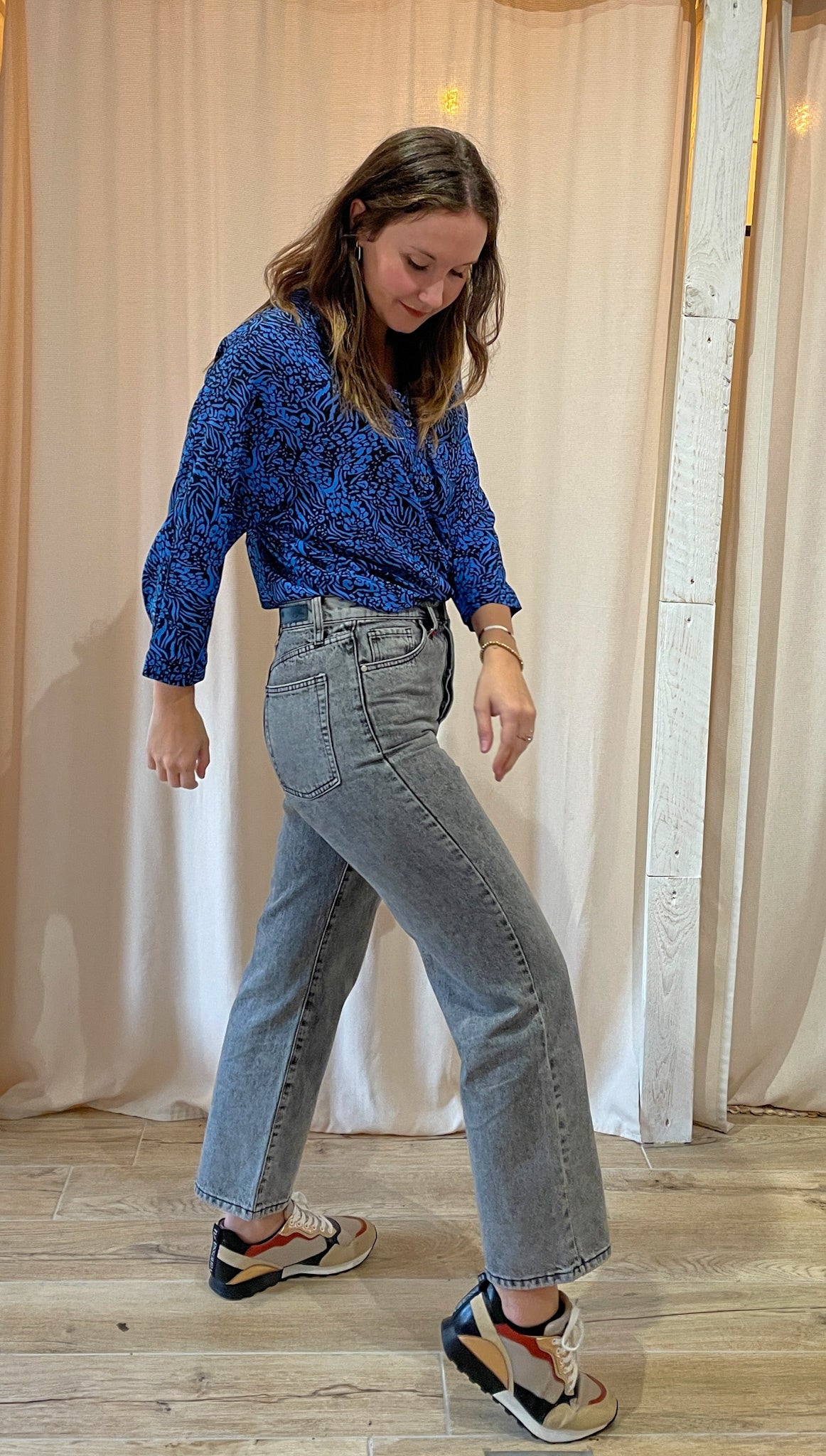 Pola Straight Cropped Jeans