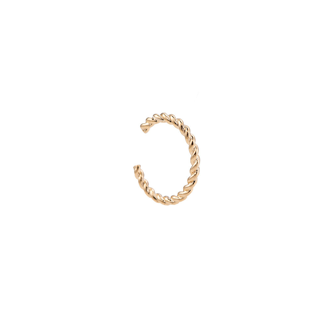 Twisted Plated Earcuff