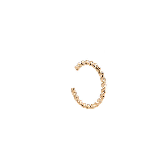 Twisted Plated Earcuff